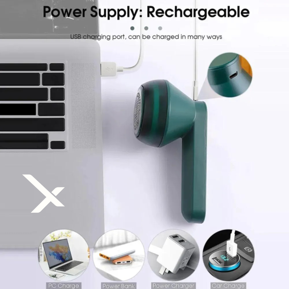 HomiHex Electric Lint Remover – Fabric Shaver for Clothes