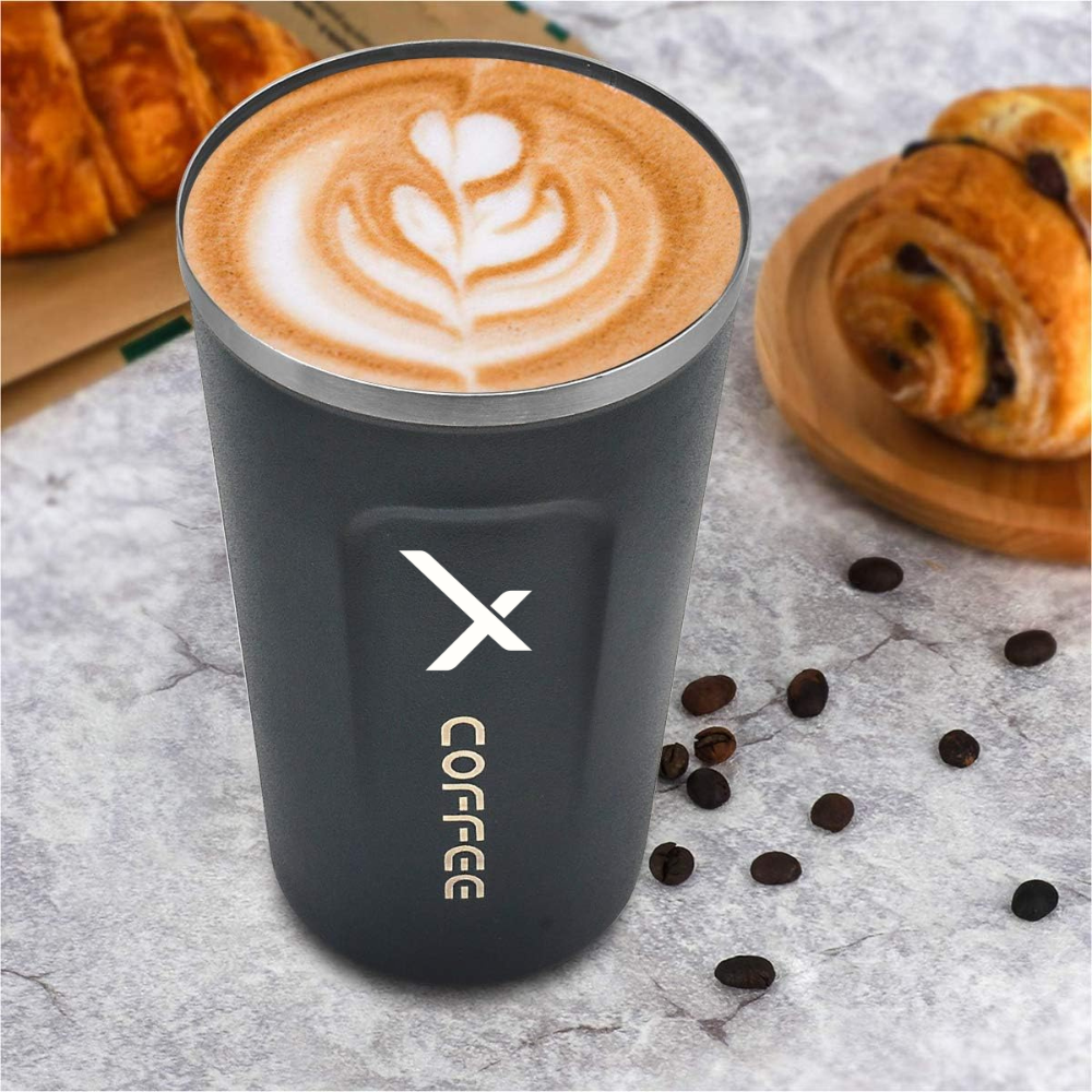 HomiHex Smart Temperature Display Coffee Mug – 510ml Insulated Stainless Steel Travel Mug