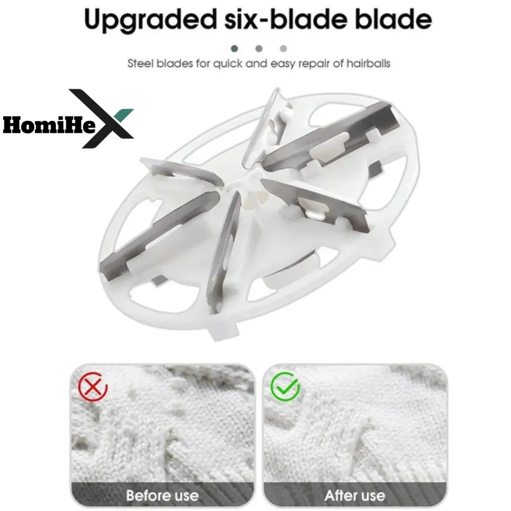 HomiHex Electric Lint Remover – Fabric Shaver for Clothes