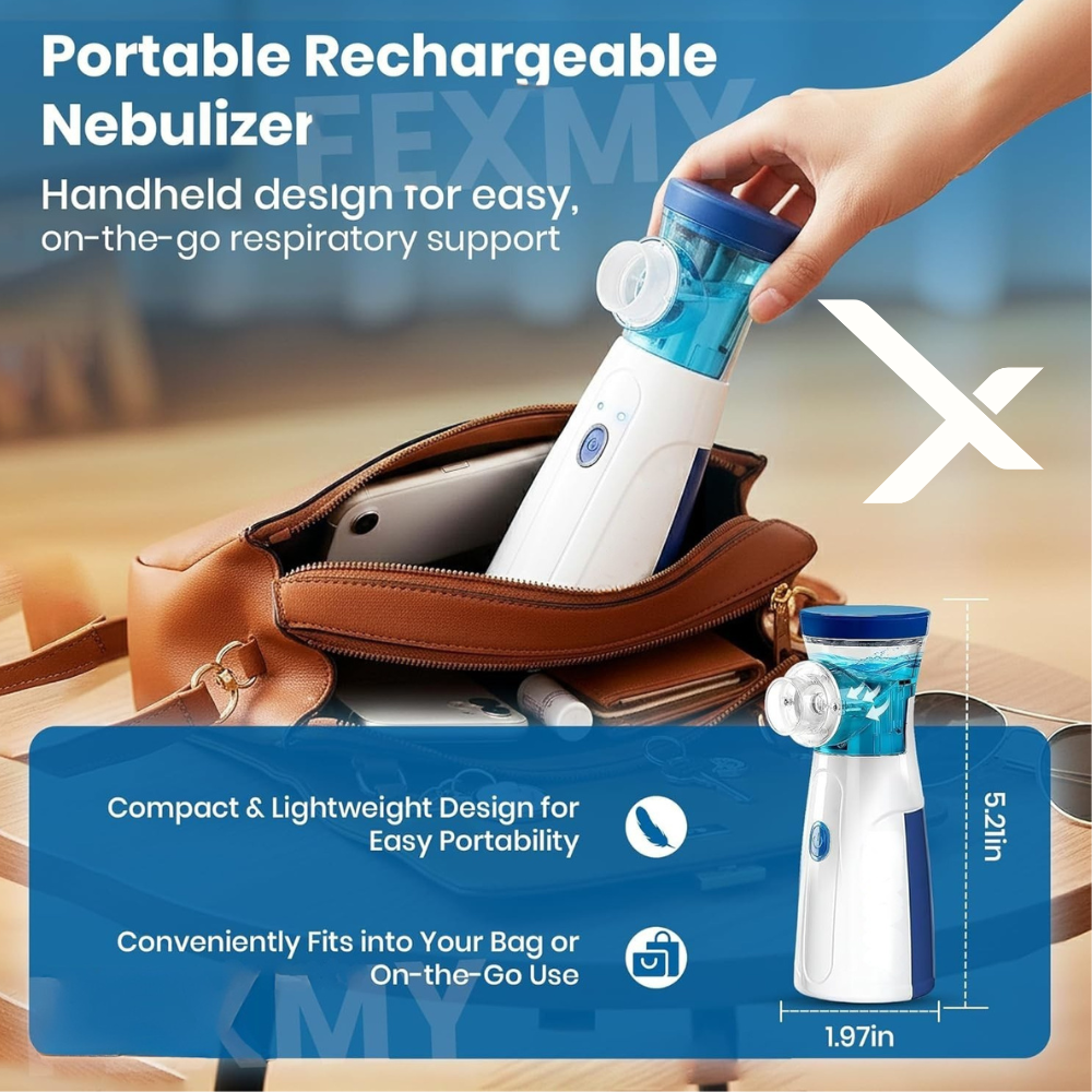 HomiHex Portable Nebulizer for Kids & Adults