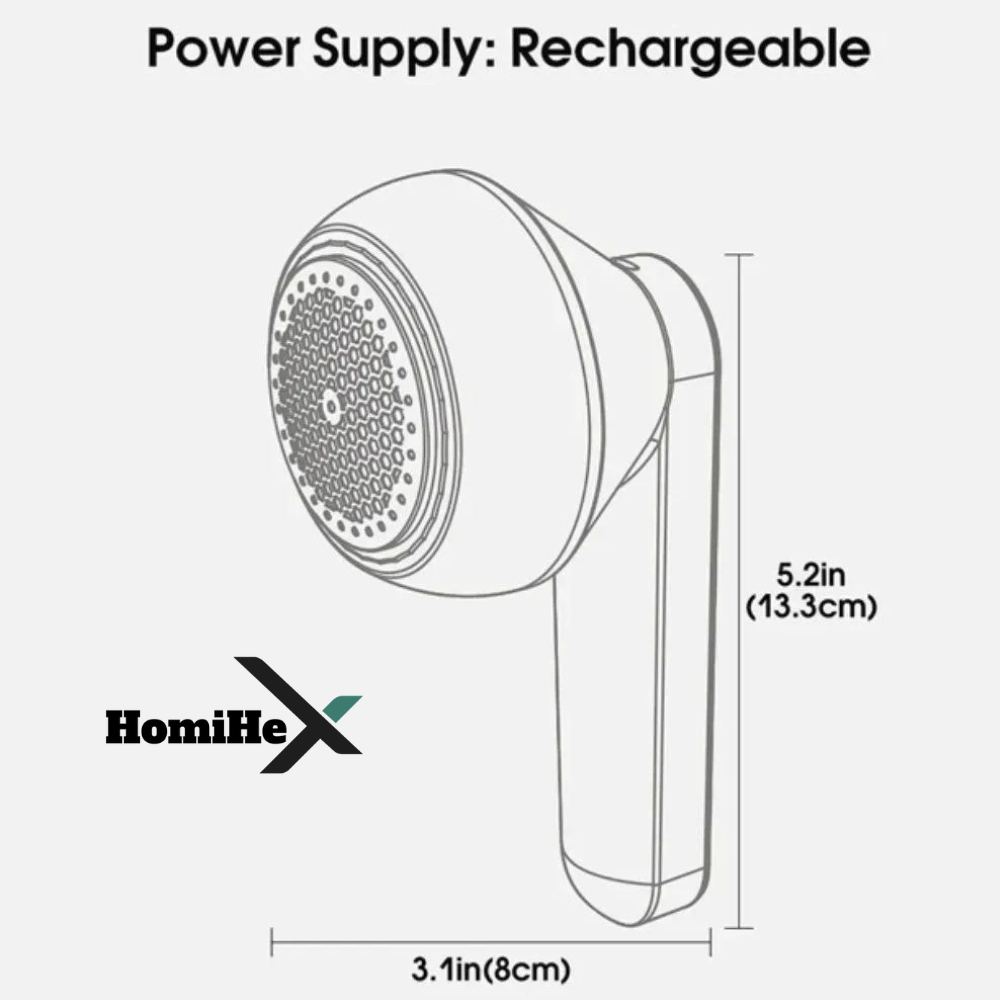 HomiHex Electric Lint Remover – Fabric Shaver for Clothes